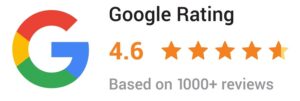 1,000+ Google Reviews and a 4.6 out of 5.0 Overall Rating for 20+ locations.