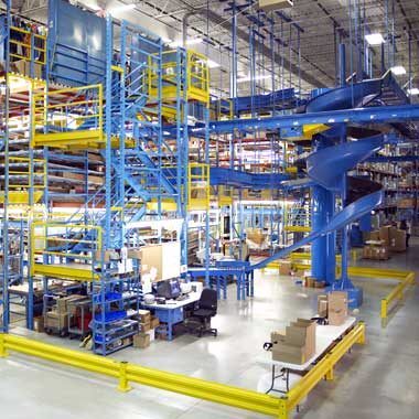 Automated warehouse.